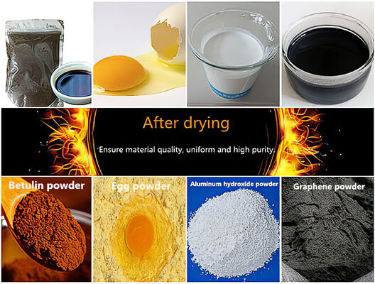 30~300℃ 공기 흡입구 온도 제어 및 1kg/h 증발 용량 자동 실험실 스프레이 건조기