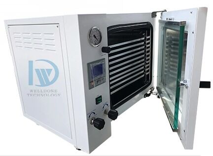 자동 실험실 진공 건조기 30~300°C 온도 조절 및 높은 안전 수준을 위해 2 년 보증