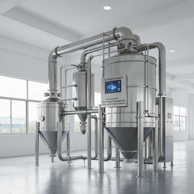 맞춤형 제작 및 큰 할인으로 에너지 소비가 적은 분무 건조기 공정 단축