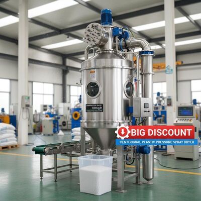 에너지 절약 및 큰 할인100kg/H 증발 원심 플라스틱 압력 스프레이 건조기