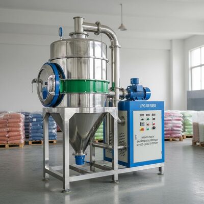 환경 친화적이고 식품 수준 염료 산업용 건조기 기계 LPG 시리즈 높은 유동성