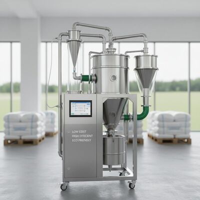 저비용 고효율 친환경 플라스틱 수지 분무 건조기