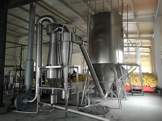 증기 전기 가열 된 LPG 타입 고속 원심 분산 분사 건조기 LPG-100 타입 분사 건조탑