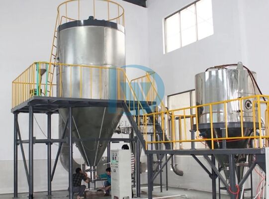 지방 함유 분유용 맞춤형 LPG 고속 원심 분무 건조기