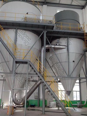 에너지 절약 및 환경 친화적인 LPG 고속 분무기 규산나트륨 분무 건조기