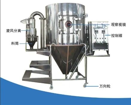 에너지 절약 및 환경 친화적 LPG 고속 원심 분무 건조기 건조기
